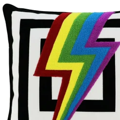 Jonathan Adler x Michaels 21" Lightning Logo Pillow