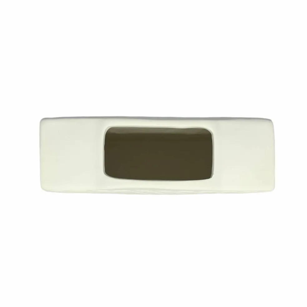 Jonathan Adler x Michaels 6.75" Linear Slant DIY Square Ceramic Vase