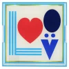 Jonathan Adler x Michaels 10.5" Love Acrylic Tabletop Tray