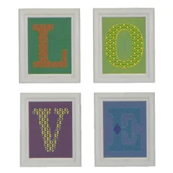 Jonathan Adler x Michaels LOVE Paint-By-Number Framed Gallery Kit