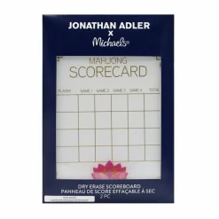 Jonathan Adler x Michaels Mahjong Scorecard Kit