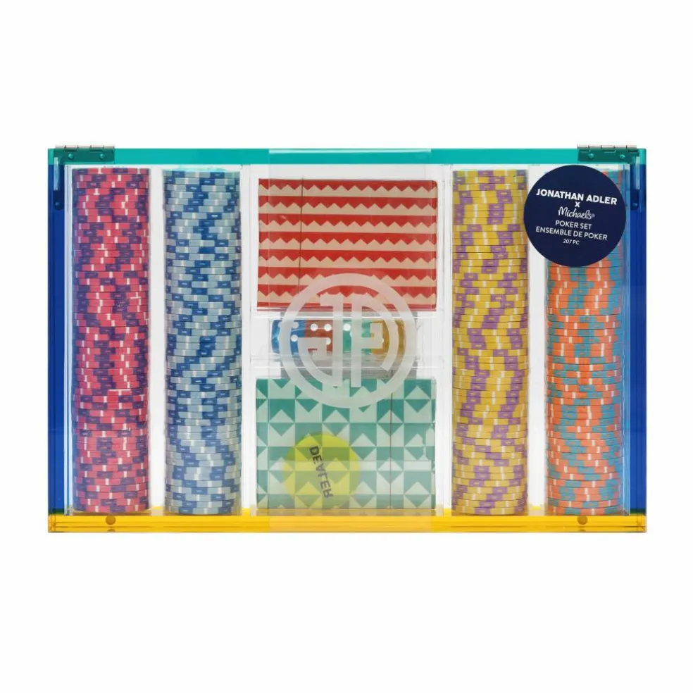 Jonathan Adler x Michaels Mod Maker Poker Set