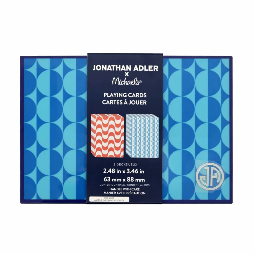 Jonathan Adler x Michaels Mod Maker Retro Playing Card Set