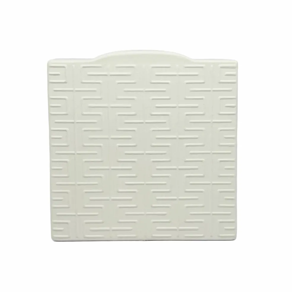 Jonathan Adler x Michaels 6.75" Moroccan Lattice Key DIY Square Ceramic Vase