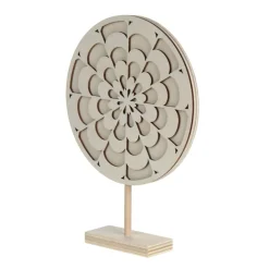 Jonathan Adler x Michaels 8.5" Op Art Flower DIY Wood Tabletop Décor with Stand