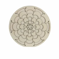 Jonathan Adler x Michaels 7" Optical Flower DIY Wood Décor