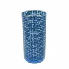 Jonathan Adler x Michaels 15.2oz. Blue Madrid Key Highball Glass