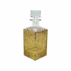 Jonathan Adler x Michaels 24.3oz. Gold Geometric Decanter