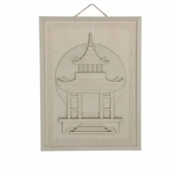 Jonathan Adler x Michaels 15.5" Pagoda DIY Wood Plaque