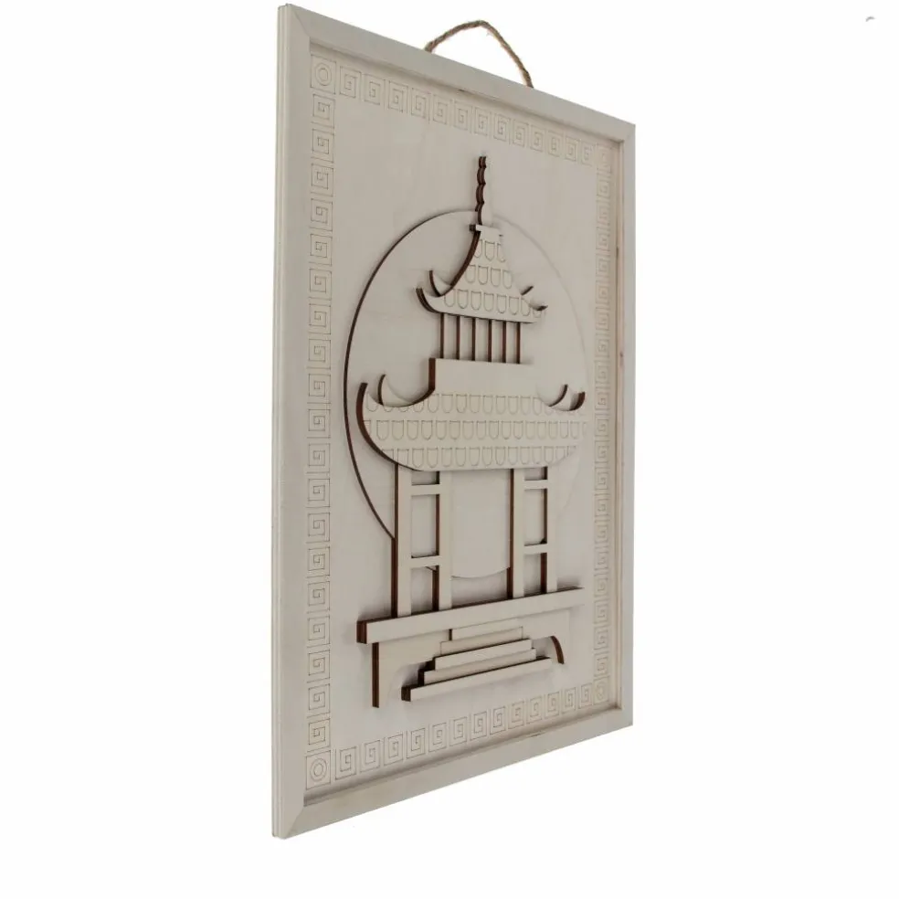 Jonathan Adler x Michaels 15.5" Pagoda DIY Wood Plaque