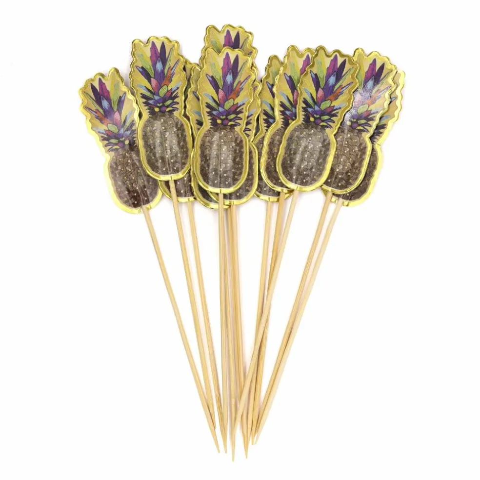 Jonathan Adler x Michaels Pineapple Party Picks, 12ct.