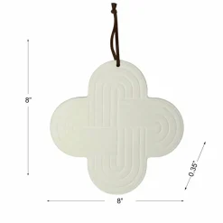 Jonathan Adler x Michaels 8" Pompidou Plus DIY Ceramic Plaque