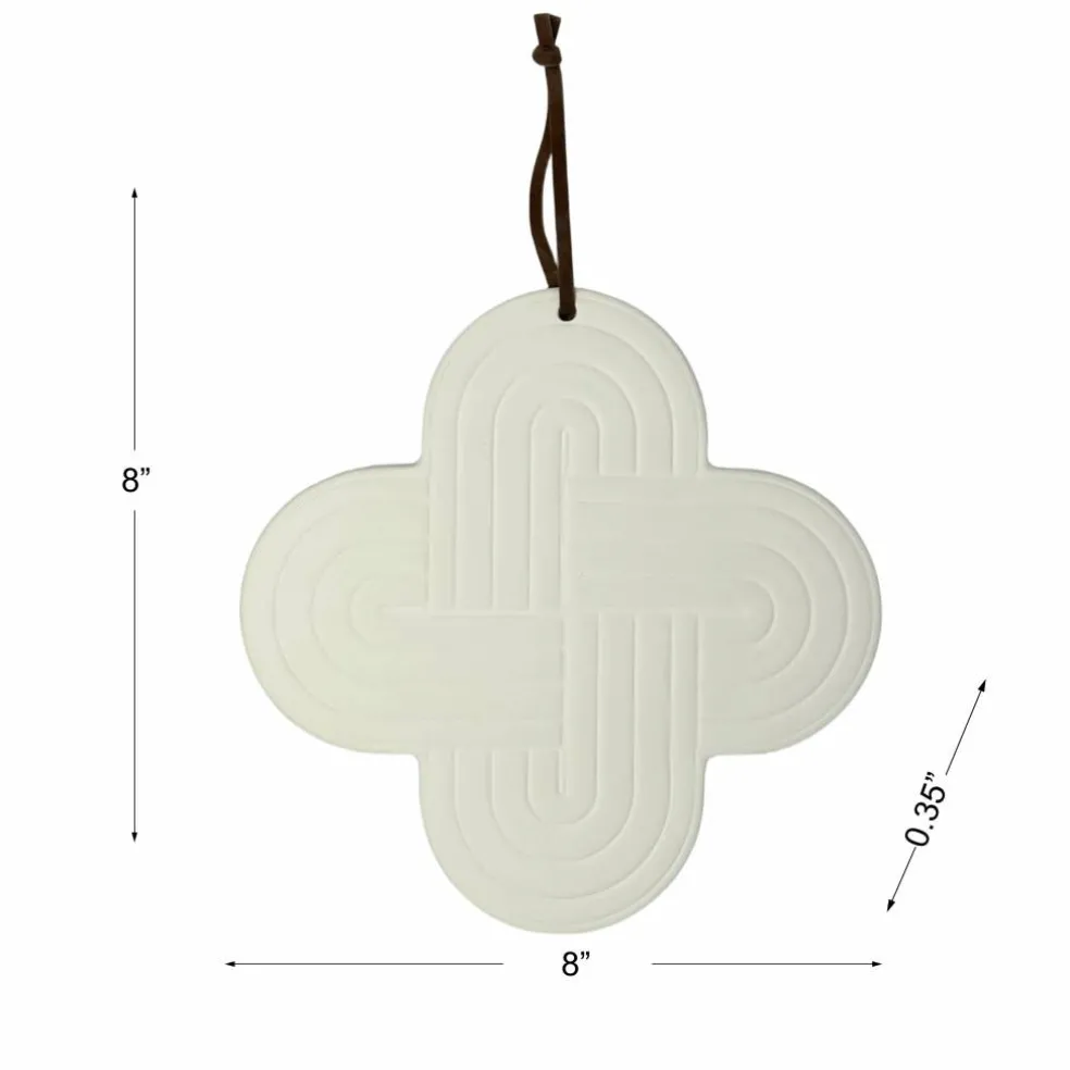 Jonathan Adler x Michaels 8" Pompidou Plus DIY Ceramic Plaque
