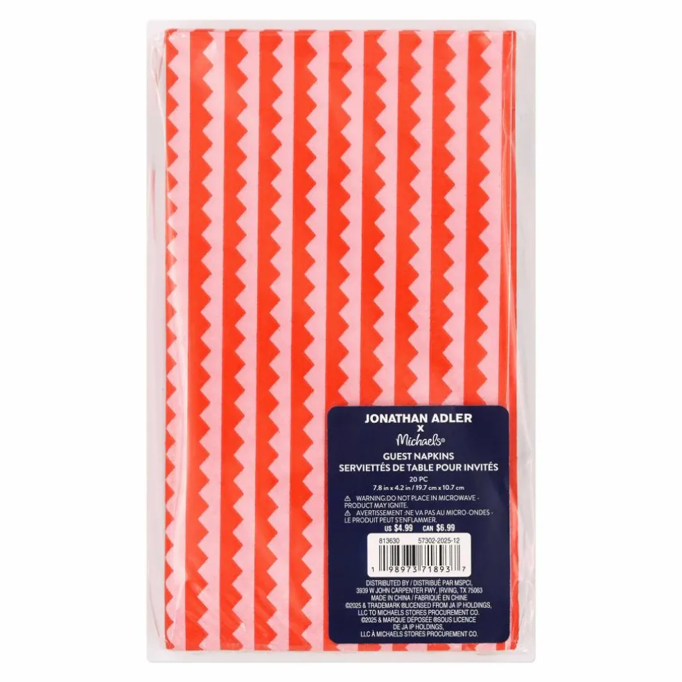 Jonathan Adler x Michaels Pool Girl Guest Napkins, 20ct.