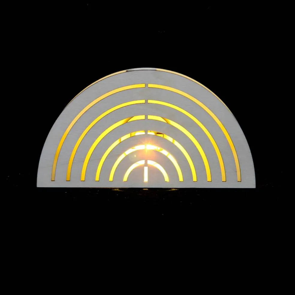 Jonathan Adler x Michaels 7.25" Rainbow DIY LED Wood Décor