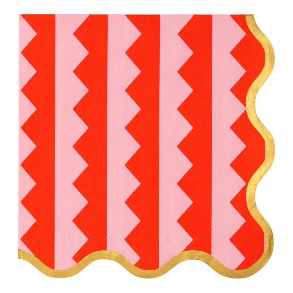 Jonathan Adler x Michaels Red Print Cocktail Napkins, 20ct.