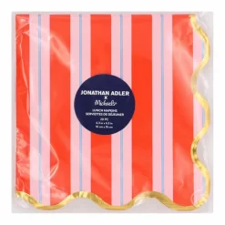 Jonathan Adler x Michaels Red Stripe Lunch Napkins, 20ct.