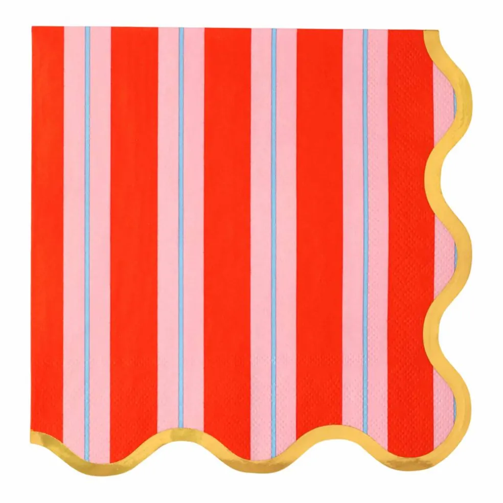 Jonathan Adler x Michaels Red Stripe Lunch Napkins, 20ct.
