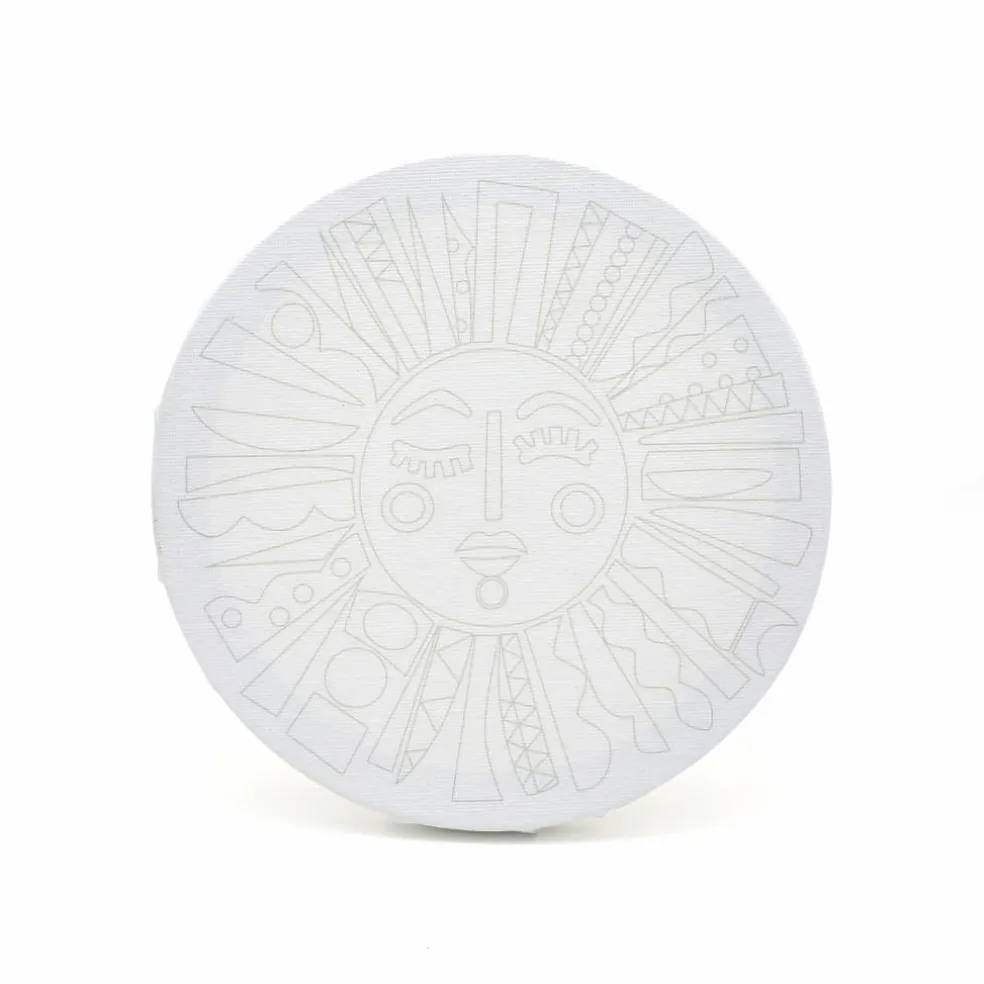 Jonathan Adler x Michaels 7" Round Sun Canvas Painting Kit