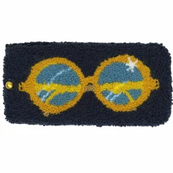 Jonathan Adler x Michaels Round Glasses Punch Needle Case Kit