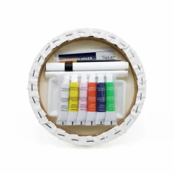 Jonathan Adler x Michaels 7" Round Ciao Canvas Painting Kit