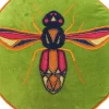 Jonathan Adler x Michaels 18" Round Bee Beaded Pillow