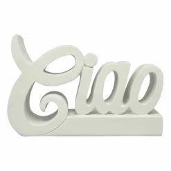 Jonathan Adler x Michaels 8.25" Script DIY Resin Ciao Figurine