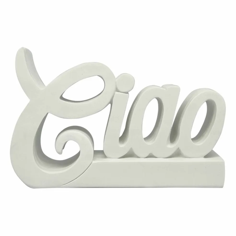 Jonathan Adler x Michaels 8.25" Script DIY Resin Ciao Figurine