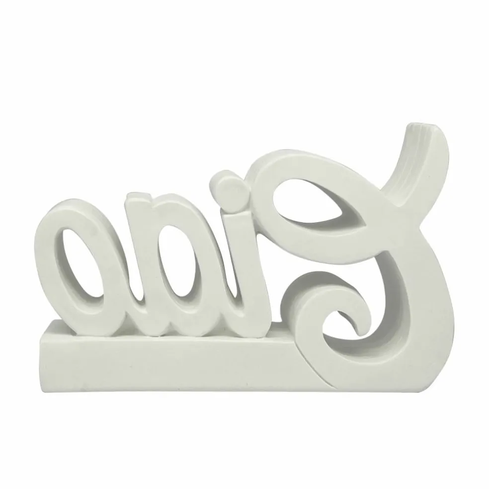 Jonathan Adler x Michaels 8.25" Script DIY Resin Ciao Figurine