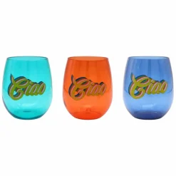Jonathan Adler x Michaels Stemless Ciao Tumblers Set