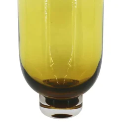 Jonathan Adler x Michaels 13.5" Tall Yellow Glass Vase