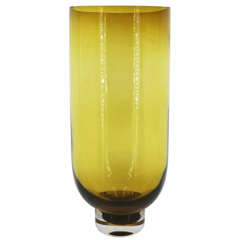 Jonathan Adler x Michaels 13.5" Tall Yellow Glass Vase