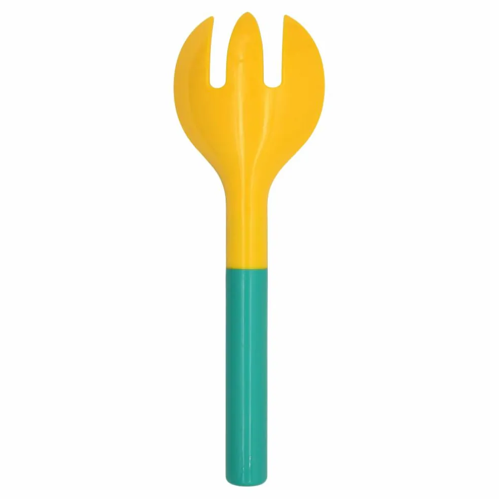 Jonathan Adler x Michaels Teal & Yellow Serving Fork
