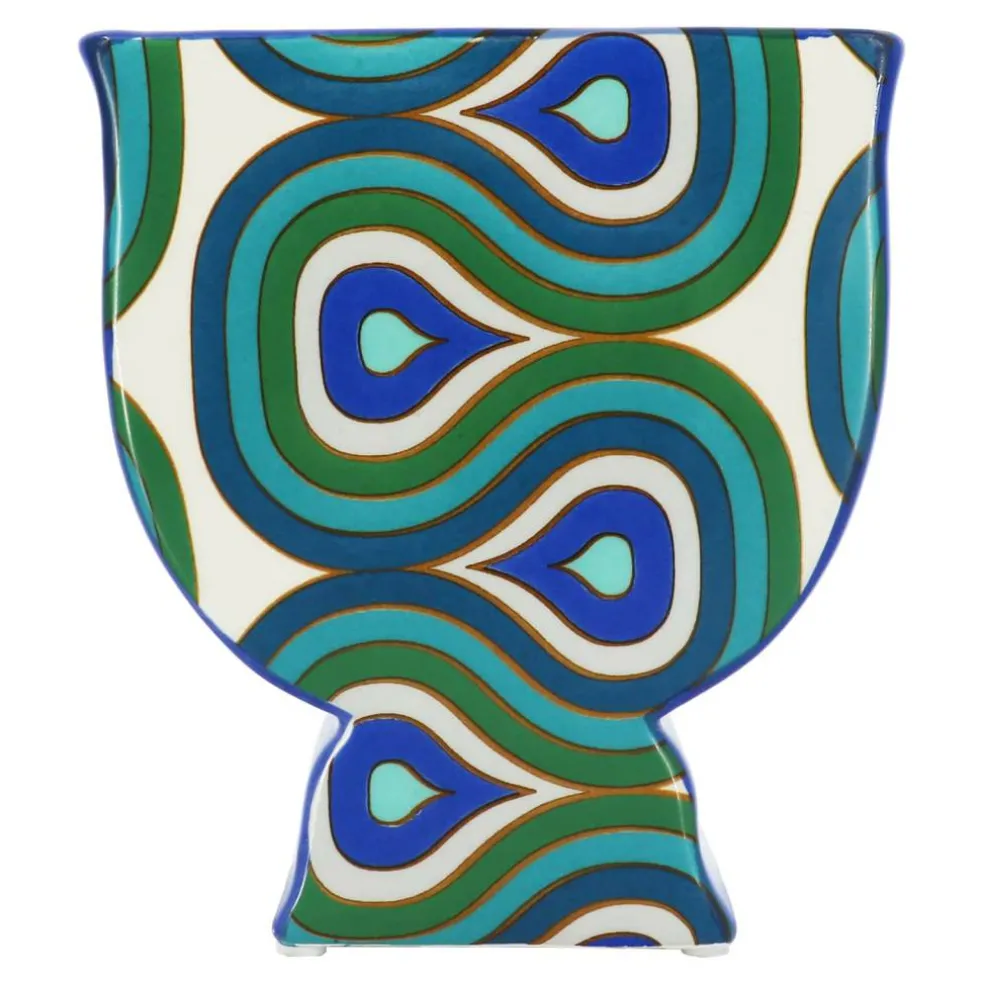 Jonathan Adler x Michaels 6" Turquoise Ceramic Vase