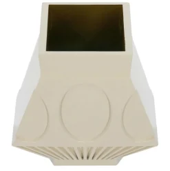 Jonathan Adler x Michaels 14" White Oval Decorative Vase