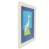 Jonathan Adler x Michaels 18.5" White & Blue Greyhound Wal Art