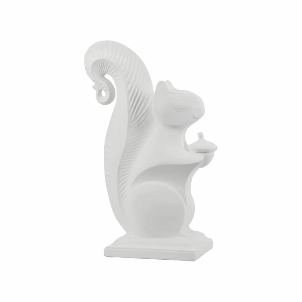 Jonathan Adler x Michaels 28" White Tabletop Squirrel Décor