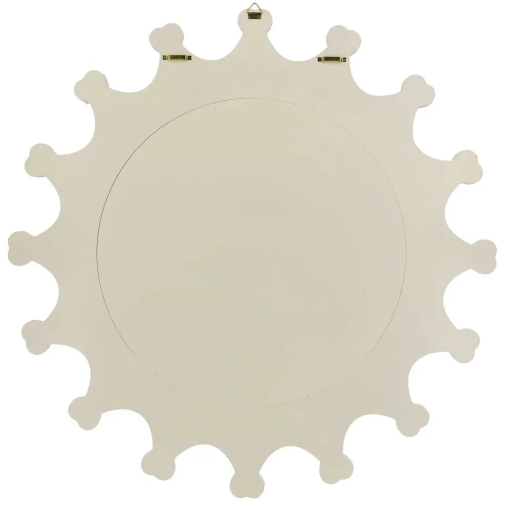 Jonathan Adler x Michaels 35.25" White Cog Mirror Wall Décor