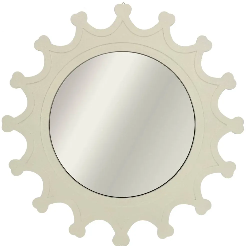 Jonathan Adler x Michaels 35.25" White Cog Mirror Wall Décor