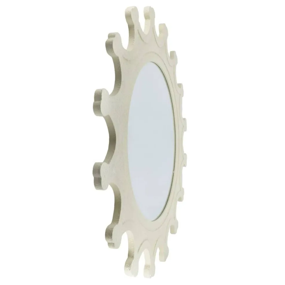 Jonathan Adler x Michaels 35.25" White Cog Mirror Wall Décor