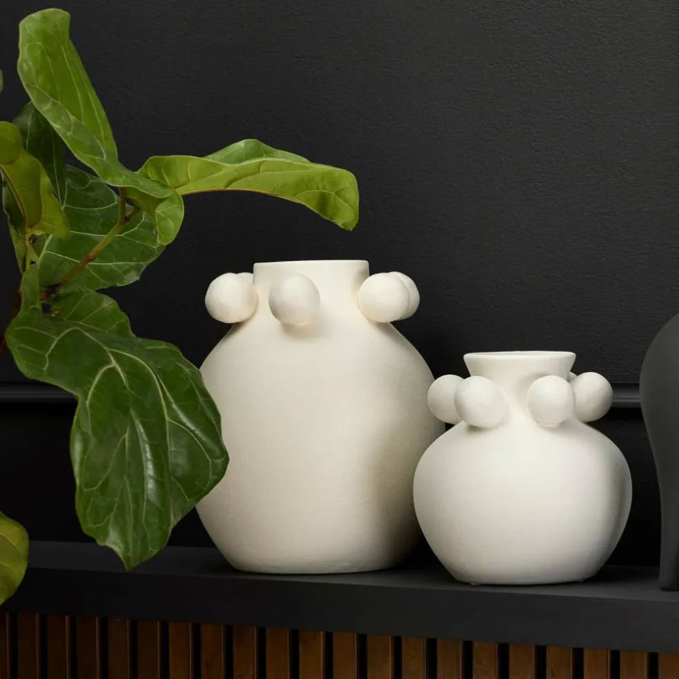 Jonathan Adler x Michaels 11.8" White Tabletop Ceramic Vase