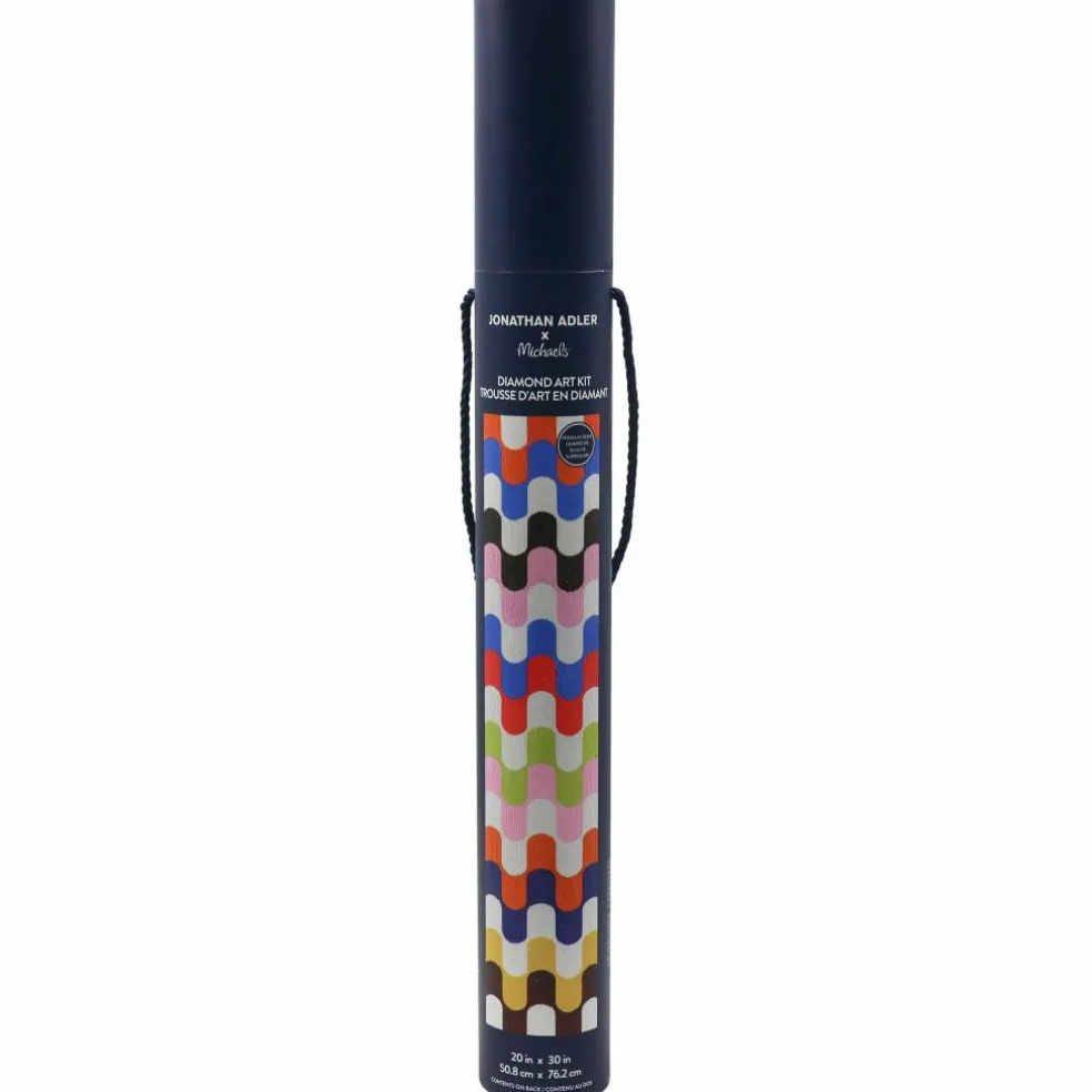 Jonathan Adler x Michaels 20" x 30" Bargello Diamond Art Kit