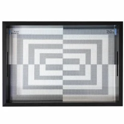 Jonathan Adler x Michaels 10" x 14" Black & White Square Diamond Art Tray Kit