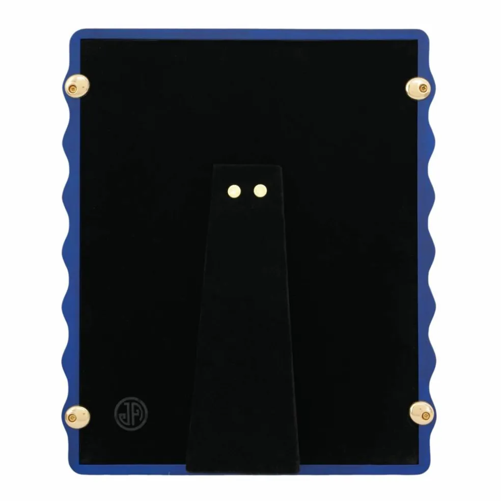 Jonathan Adler x Michaels 5" x 7" Black & Blue Matted Wood Tabletop Frame