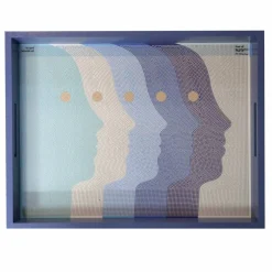 Jonathan Adler x Michaels 14" x 18" Blue Atlas Diamond Art Tray Kit
