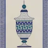 Jonathan Adler x Michaels 14.5" x 18.5" Blue & Green Urn Wall Art