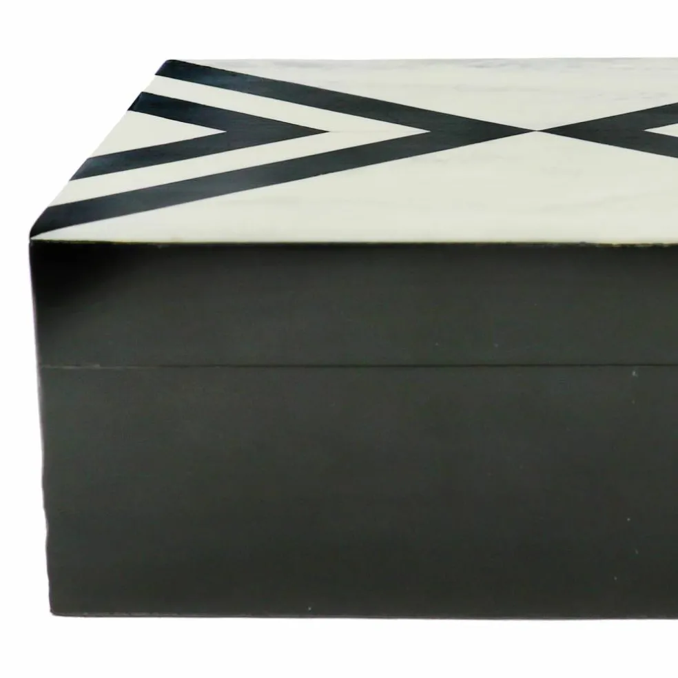 Jonathan Adler x Michaels 7" x 5" Black & White Storage Box