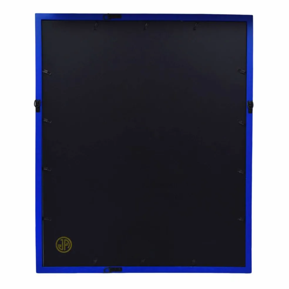 Jonathan Adler x Michaels 16" x 20" Blue Greek Key Matted Wood Wall Frame