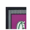 Jonathan Adler x Michaels 8" x 10" Black & White Leaf Herringbone Matted Wood Wall Frame