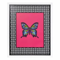 Jonathan Adler x Michaels 11" x 14" Black & White Bow Tie Matted Wood Wall Frame